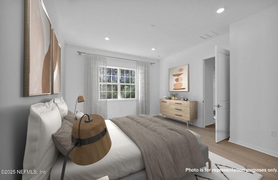 Furnished interior view inside a new home in Del Webb Nocatee, Ponte Vedra (Image 12).