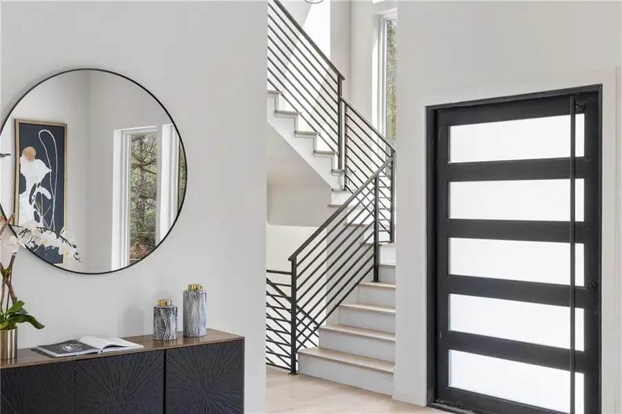 Furnished interior view inside a new home in , Sandy Springs (Image 35).