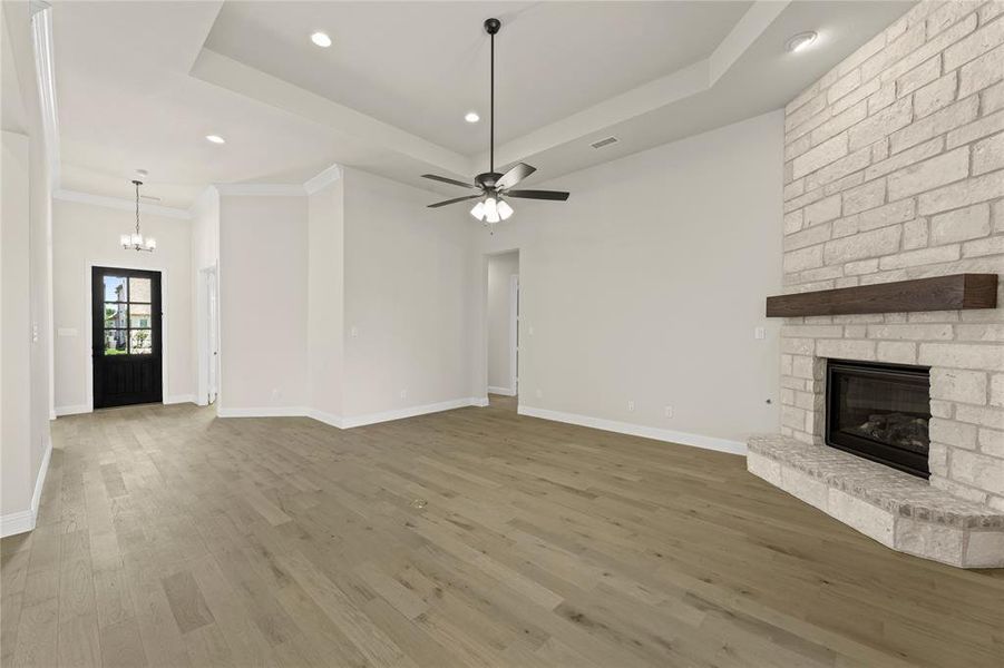 Spacious, unfurnished interior of a new home in Gideon Grove, Phase 2, Rockwall (Image 17).