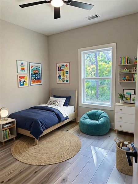 Furnished interior view inside a new home in , Cumming (Image 11).