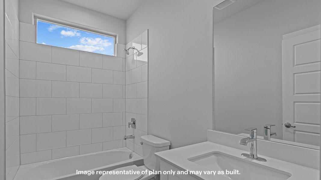 Furnished interior view inside a new home in Homestead at Parks Bell Ranch, Odessa (Image 10).