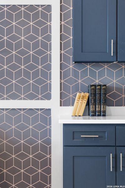 Close-up of interior finishes inside a home in , San Antonio (Image 18).