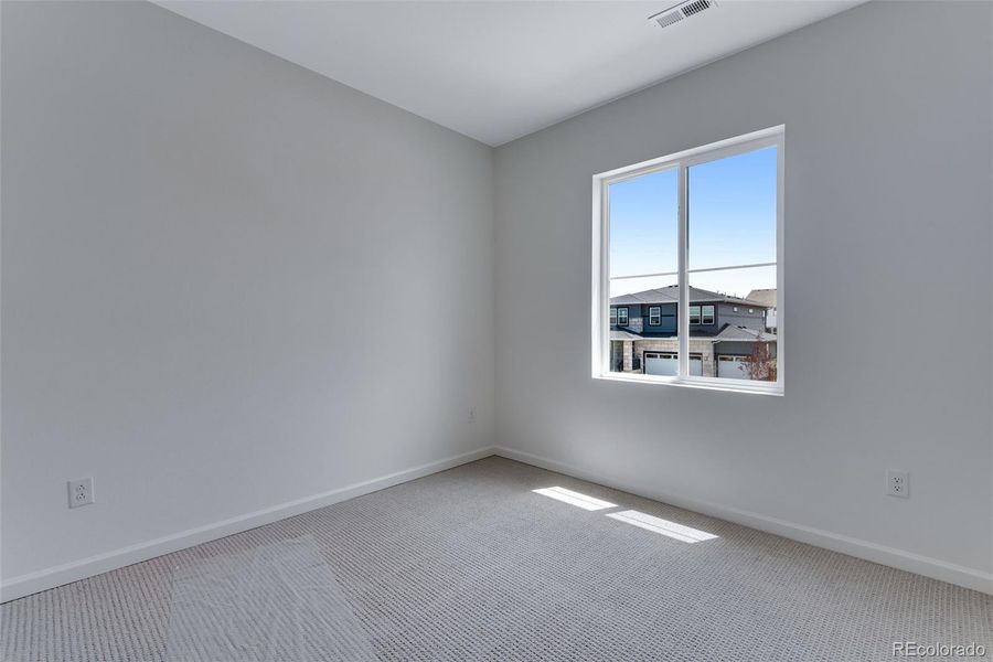 Spacious, unfurnished interior of a new home in Prelude at The Aurora Highlands, Aurora (Image 20). Spacious, unfurnished interior of a new home in Prelude at The Aurora Highlands, Aurora (Image 20).