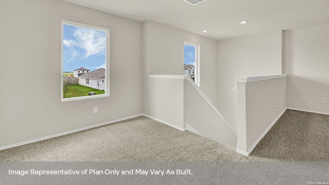 Spacious, unfurnished interior of a new home in Swenson Heights, Seguin (Image 25).