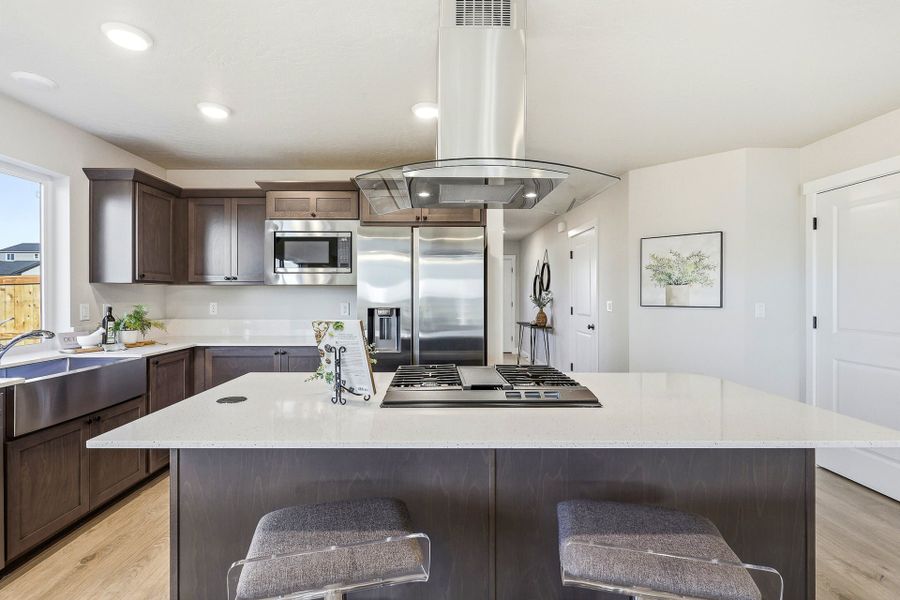 Furnished interior view inside a new home in Feather Ridge, Redmond (Image 40).