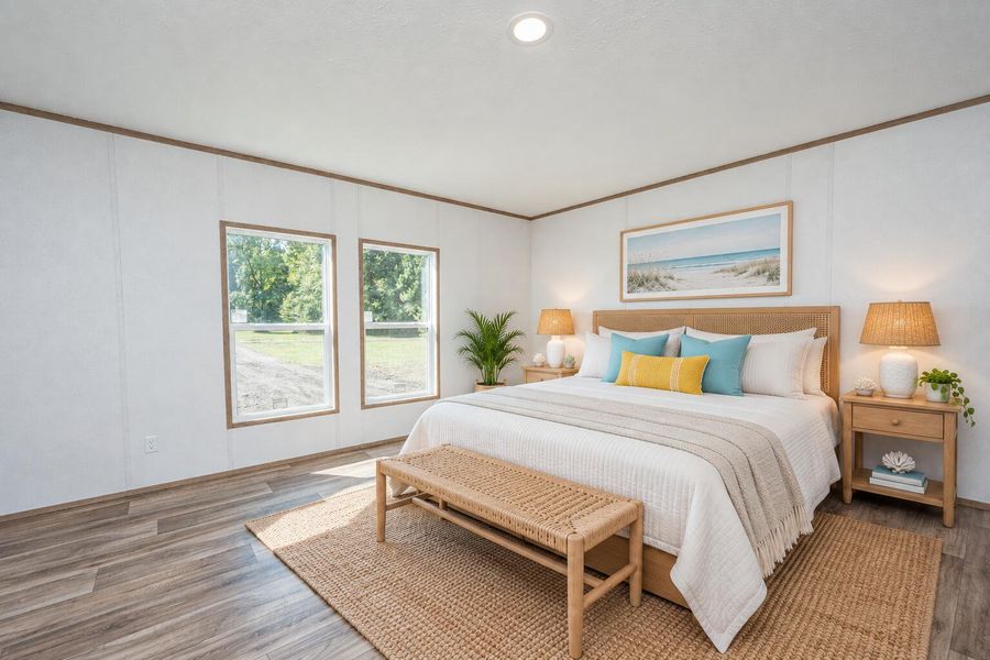Furnished interior view inside a new home in , St. Stephen (Image 13).