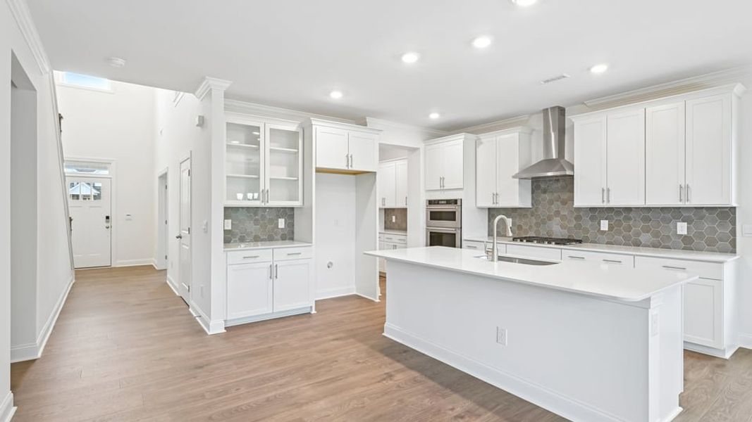 Furnished interior view inside a new home in Kalas Falls, Wake Forest (Image 4).