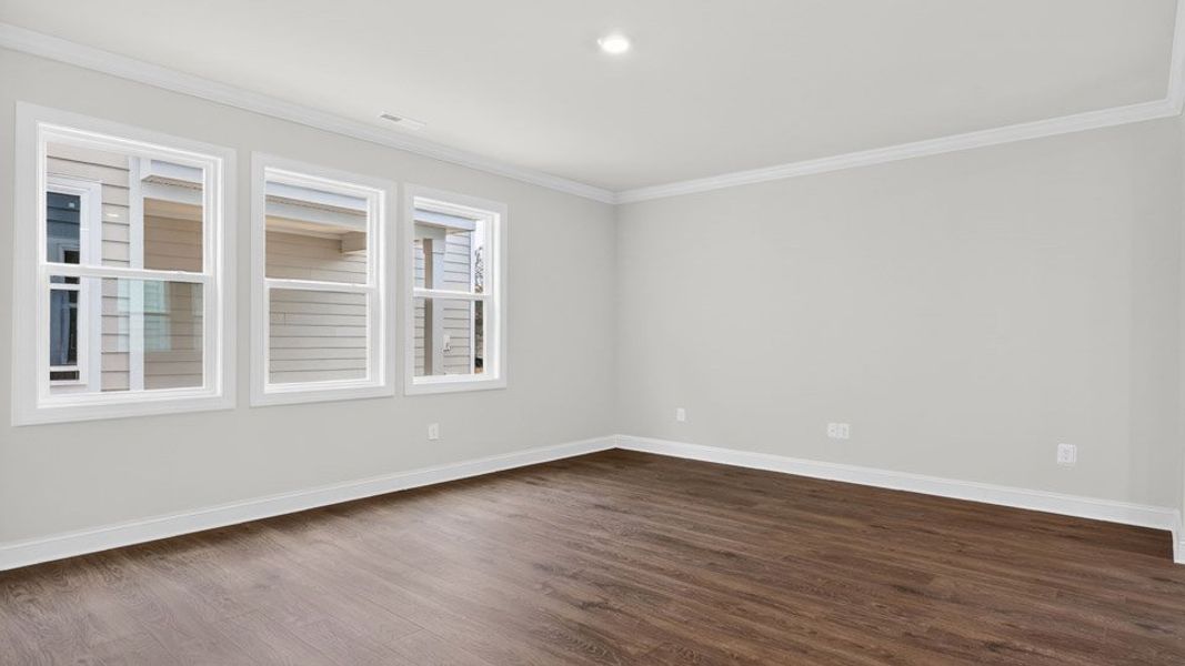 Spacious, unfurnished interior of a new home in Madden West, Fuquay Varina (Image 17).