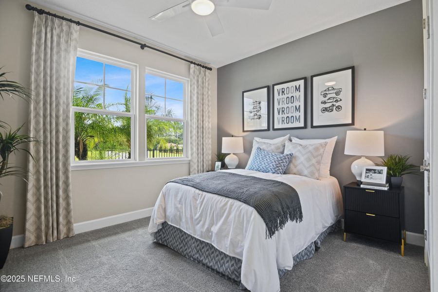 Furnished interior view inside a new home in , Fernandina Beach (Image 6).