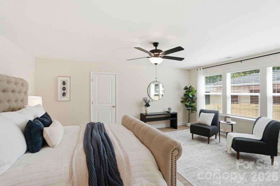 Furnished interior view inside a new home in , Charlotte (Image 6).