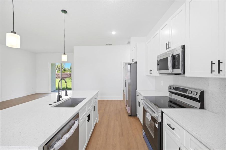 Furnished interior view inside a new home in , Ocala (Image 10).