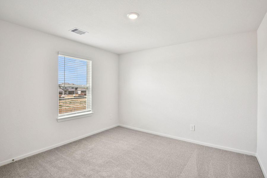 Spacious, unfurnished interior of a new home in Landing Meadows - Traditional Series, New Caney (Image 37).