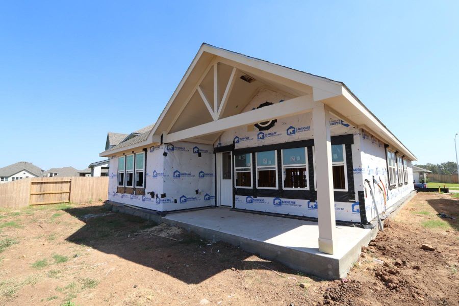 Covered patio - still under construction!