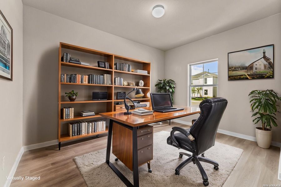 Furnished interior view inside a new home in Greenspoint Heights, Seguin (Image 5).