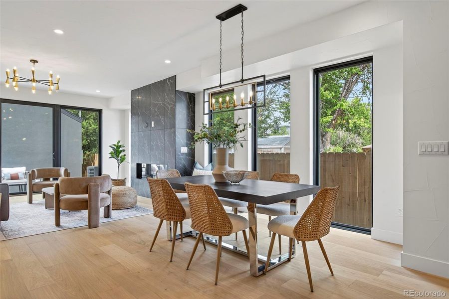 Furnished interior view inside a new home in , Englewood (Image 21).