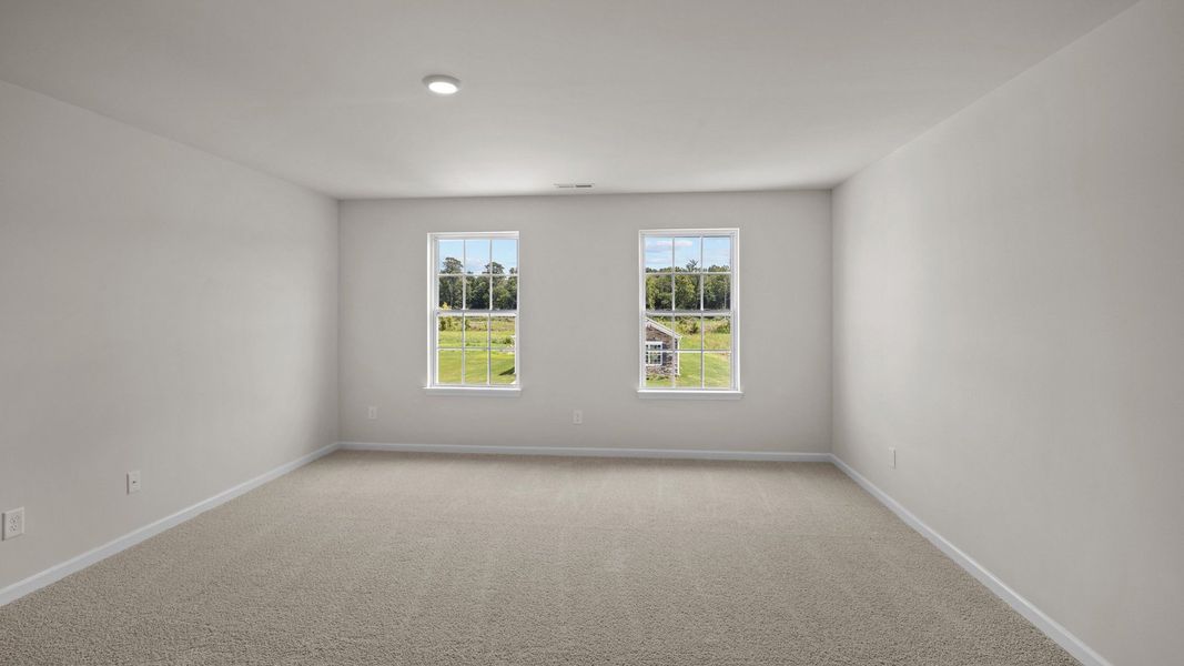 Spacious, unfurnished interior of a new home in Tyler - Home on the Lake, New Bern (Image 24).