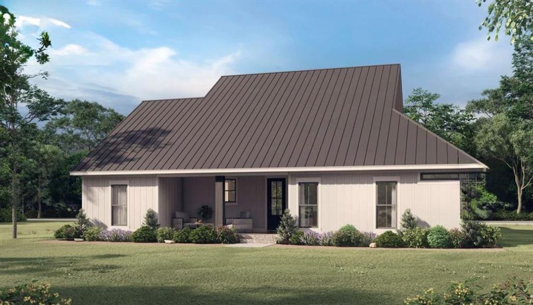 Front exterior of a new home in , Calhoun, GA, highlighting curb appeal (Image 5).