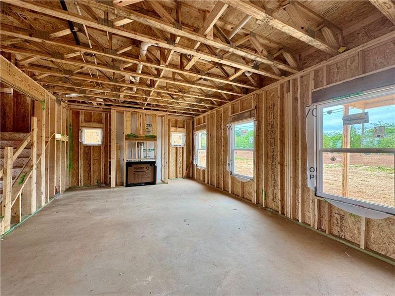 In-progress construction of a new home in Eastlyn Crossing, Flowery Branch, GA (Image 10). In-progress construction of a new home in Eastlyn Crossing, Flowery Branch, GA (Image 10).