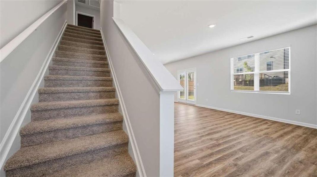Spacious, unfurnished interior of a new home in Poplar Preserve, Newnan (Image 14). Spacious, unfurnished interior of a new home in Poplar Preserve, Newnan (Image 14).