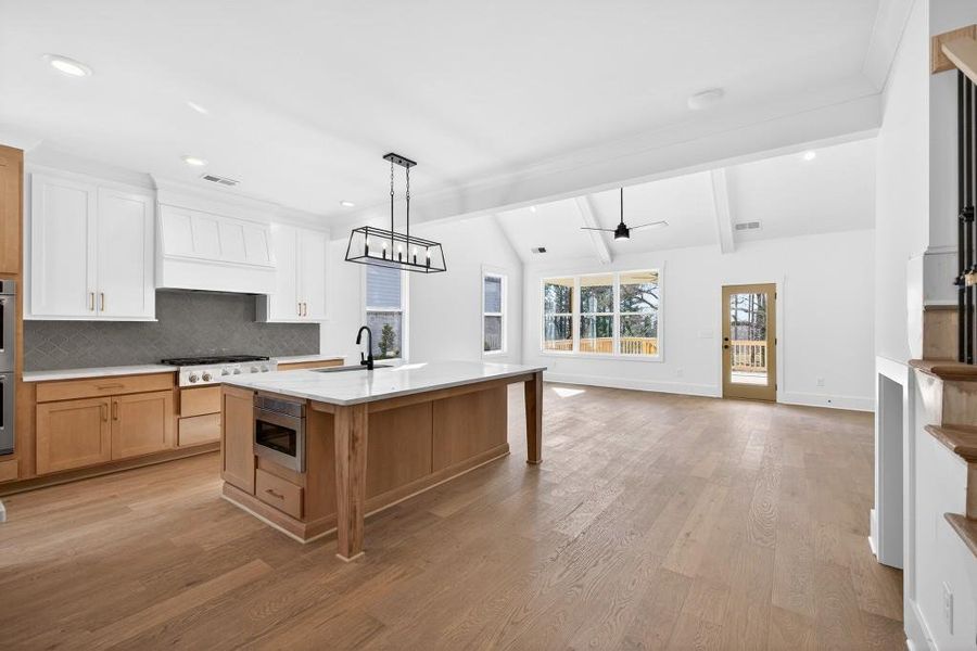 Furnished interior view inside a new home in , Marietta (Image 17).