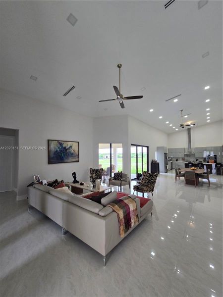 Furnished interior view inside a new home in , Loxahatchee (Image 3).