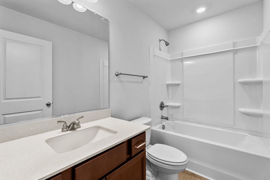 Furnished interior view inside a new home in Fieldstone, Lexington (Image 14). Furnished interior view inside a new home in Fieldstone, Lexington (Image 14).
