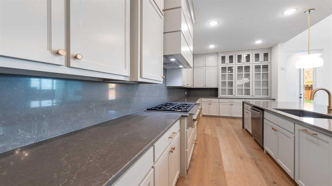 Furnished interior view inside a new home in Fields 60', Frisco (Image 5). Furnished interior view inside a new home in Fields 60', Frisco (Image 5).