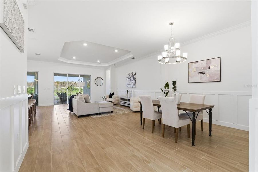 Furnished interior view inside a new home in , Wesley Chapel (Image 10). Furnished interior view inside a new home in , Wesley Chapel (Image 10).