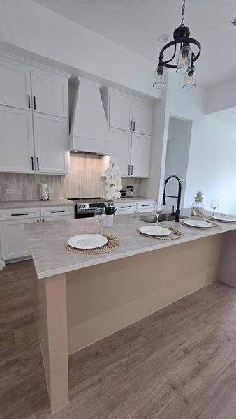 Furnished interior view inside a new home in , Springtown (Image 7).