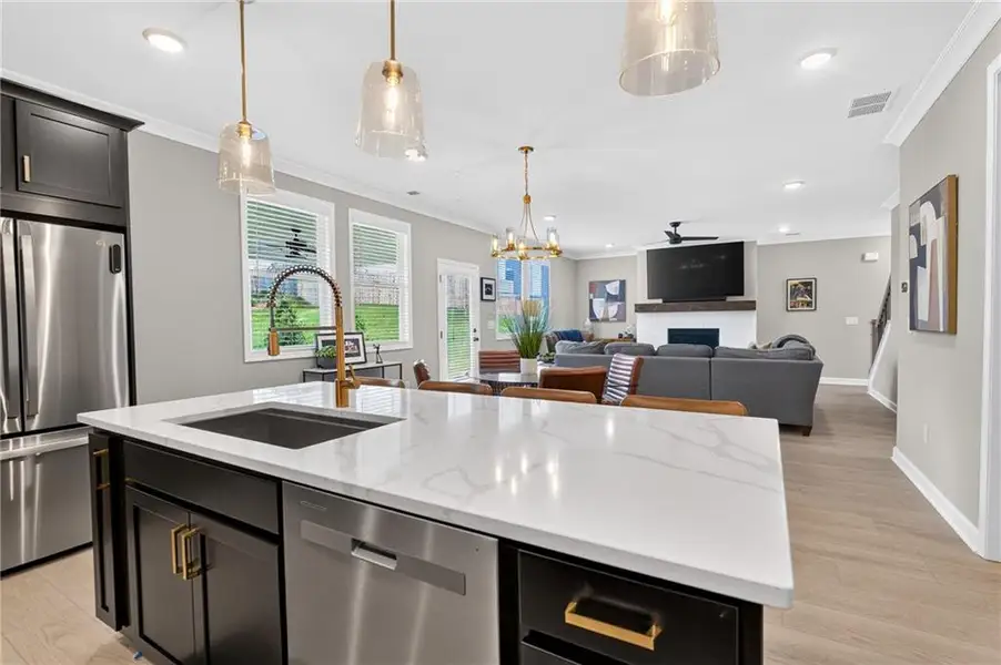 Furnished interior view inside a new home in Avenbrook, Mableton (Image 47).