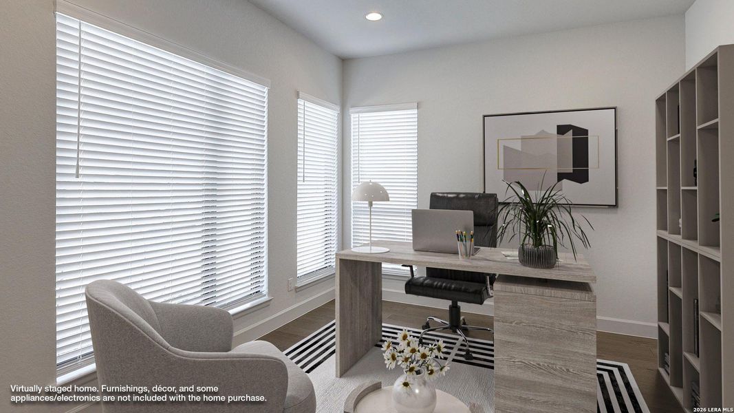 Furnished interior view inside a new home in Esperanza, Boerne (Image 14).