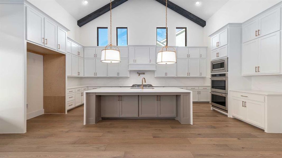Furnished interior view inside a new home in Adkins Park 70', Hurst (Image 8).