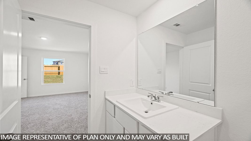 Furnished interior view inside a new home in Eastern Wells, Jarrell (Image 7).