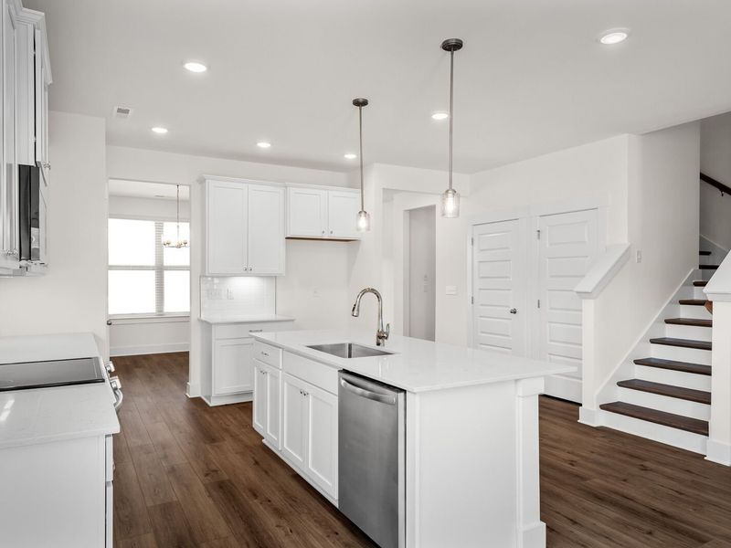 Furnished interior view inside a new home in Woods Crossing, Gallatin (Image 11).