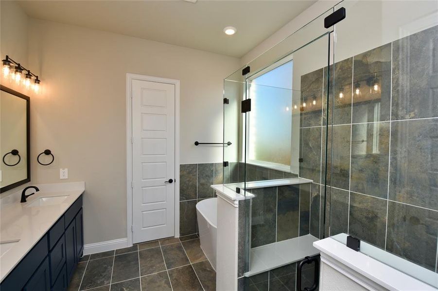 Furnished interior view inside a new home in , Prosper (Image 5).