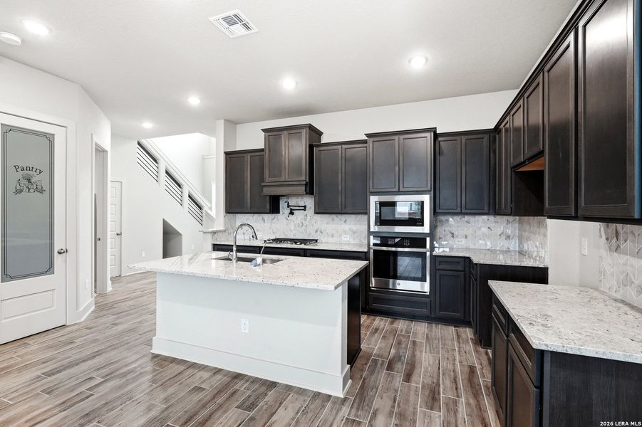 Furnished interior view inside a new home in Stillwater Ranch, San Antonio (Image 19).