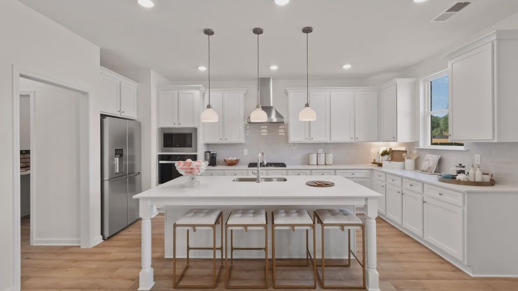 Furnished interior view inside a new home in Hamilton Lakes, Loganville (Image 15).