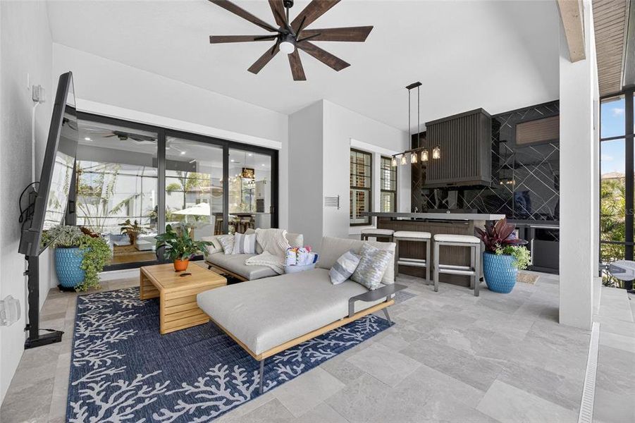 Furnished interior view inside a new home in SouthShore Yacht Club, Ruskin (Image 44).