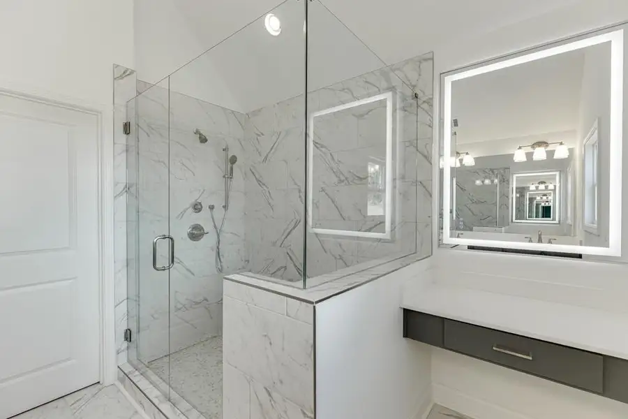 Furnished interior view inside a new home in , Commerce (Image 16).