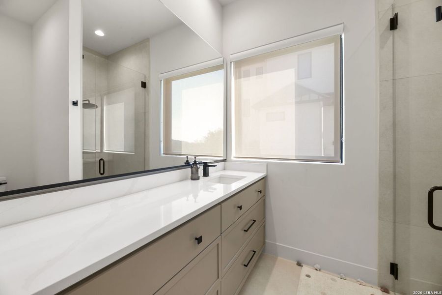 Furnished interior view inside a new home in , Boerne (Image 12).