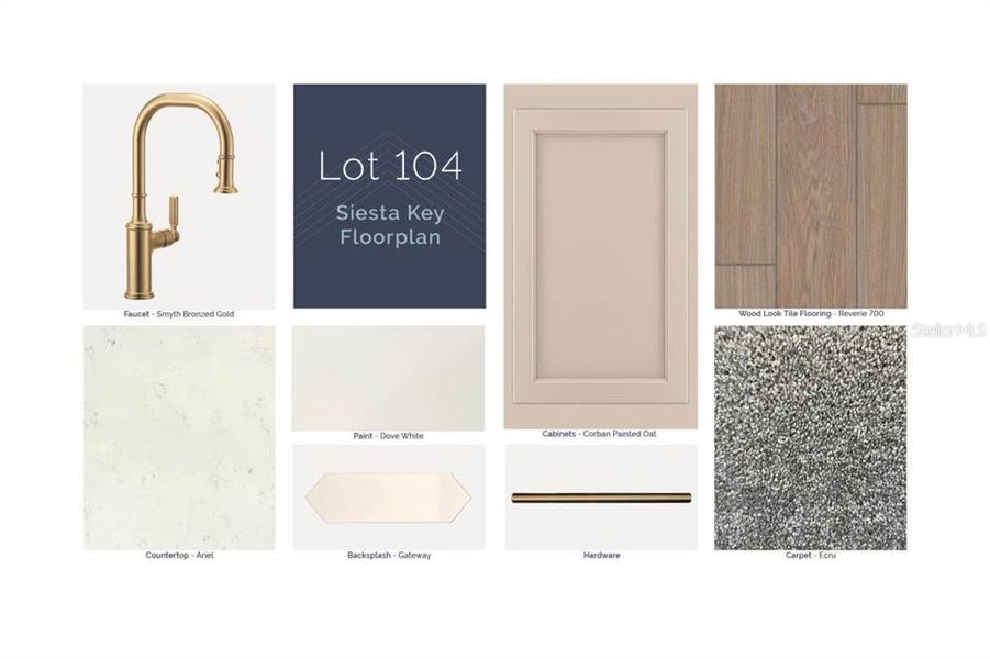 Sample of building materials used in homes in Lake Star at Ovation, Winter Garden (Image 3). Sample of building materials used in homes in Lake Star at Ovation, Winter Garden (Image 3).