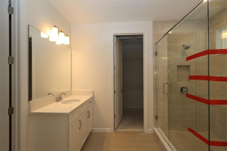 Furnished interior view inside a new home in Center Lake on the Park, St. Cloud (Image 12).