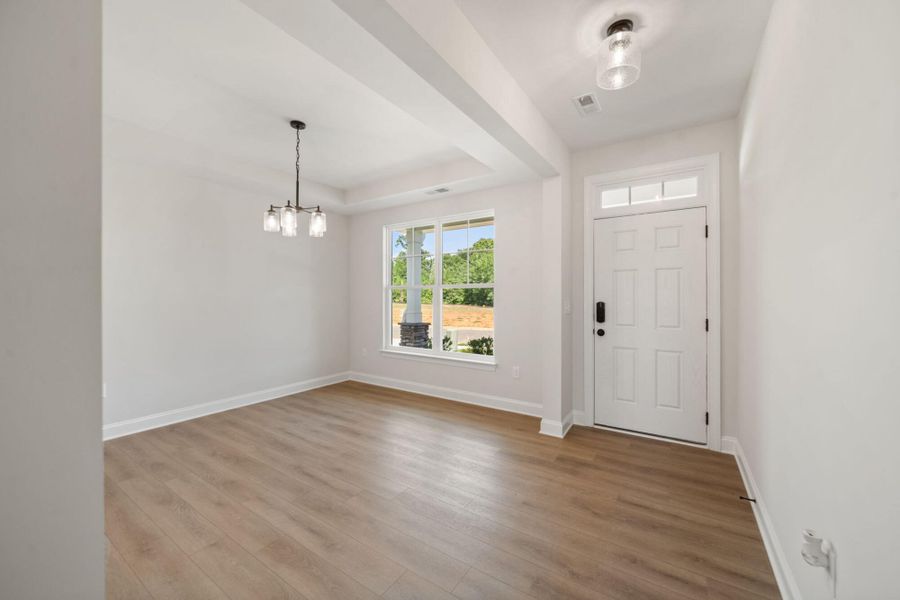Spacious, unfurnished interior of a new home in Hayes Village, Greensboro (Image 15).