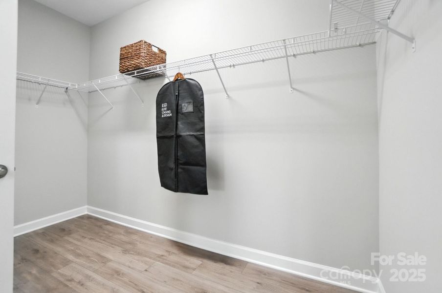 Primary Walk in Closet Primary Walk in Closet