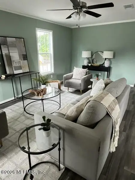 Furnished interior view inside a new home in , Hilliard (Image 3). Furnished interior view inside a new home in , Hilliard (Image 3).