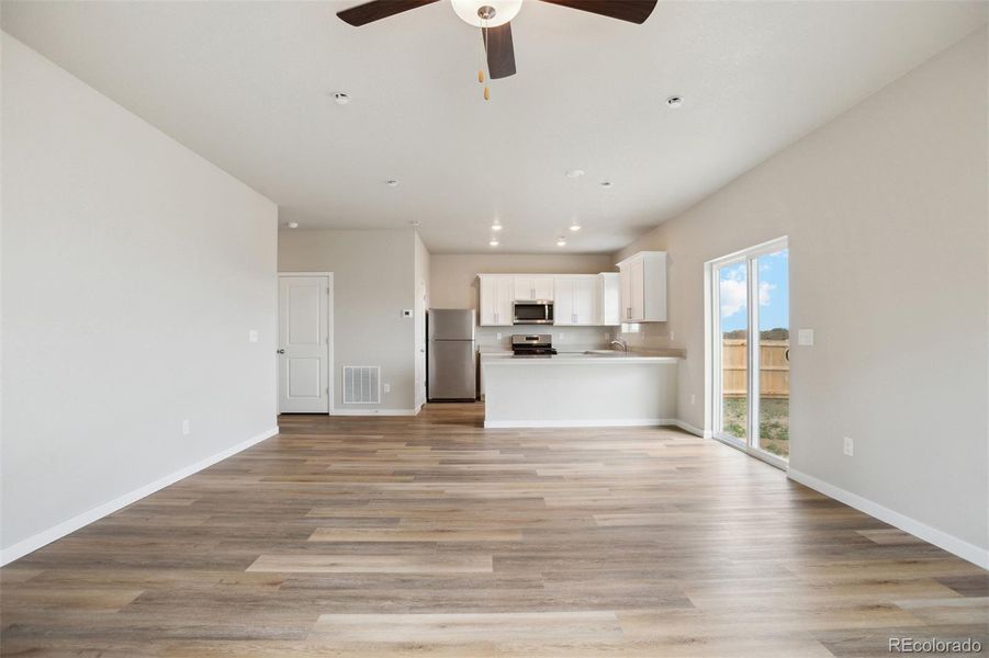 Spacious, unfurnished interior of a new home in Bennett Ranch, Bennett (Image 10). Spacious, unfurnished interior of a new home in Bennett Ranch, Bennett (Image 10).