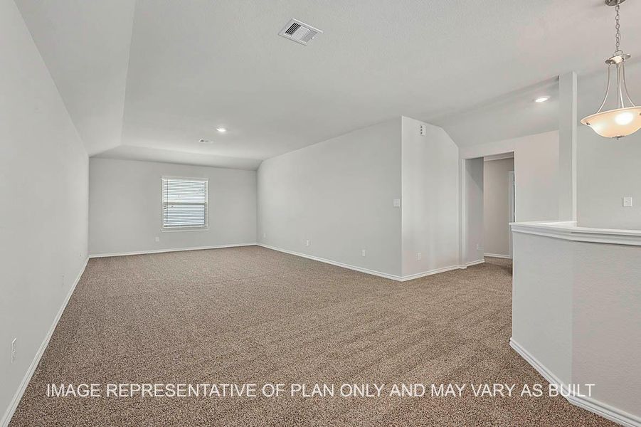 Representative unfurnished interior of a home built from the Sonoma by D.R. Horton in Southern Pointe, College Station (Image 20). Representative unfurnished interior of a home built from the Sonoma by D.R. Horton in Southern Pointe, College Station (Image 20).