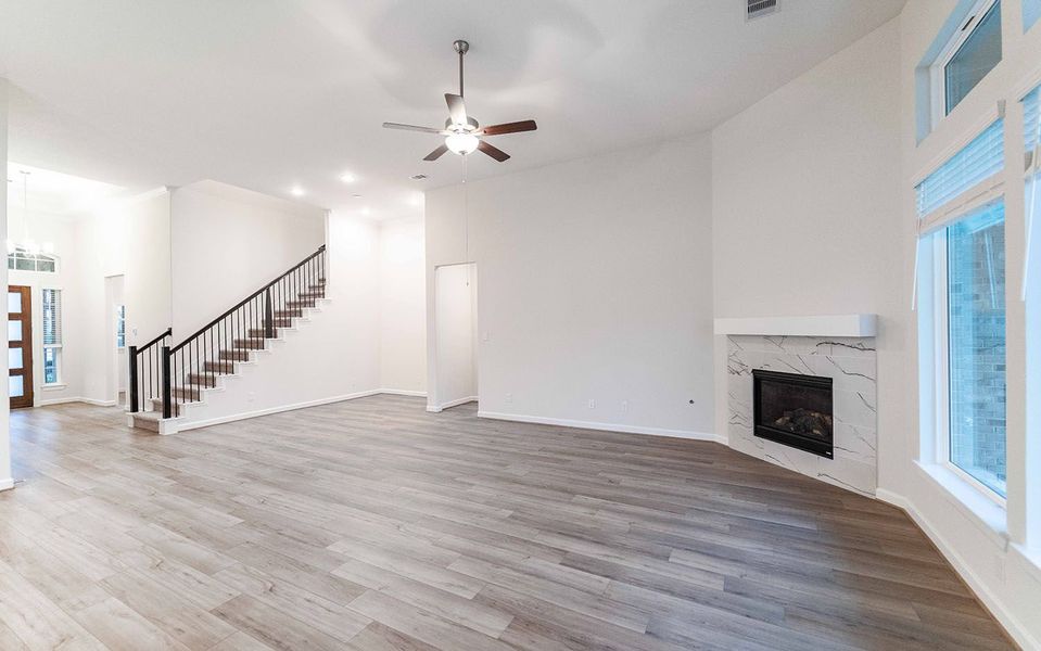 Spacious, unfurnished interior of a new home in Marvida, Cypress (Image 19).