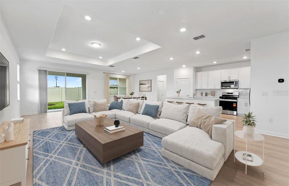 Furnished interior view inside a new home in Riversong, Parrish (Image 6).