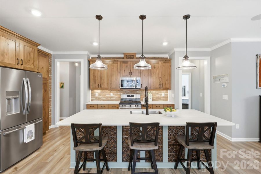 Furnished interior view inside a new home in , Fort Mill (Image 7).